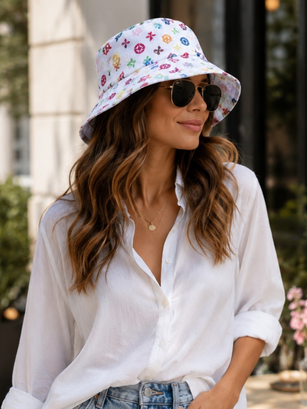 Colorful Patterned Bucket Hat
